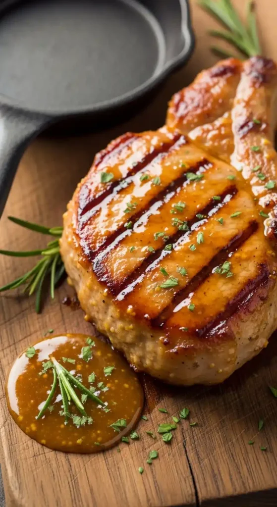 pan-seared-honey-mustard-pork