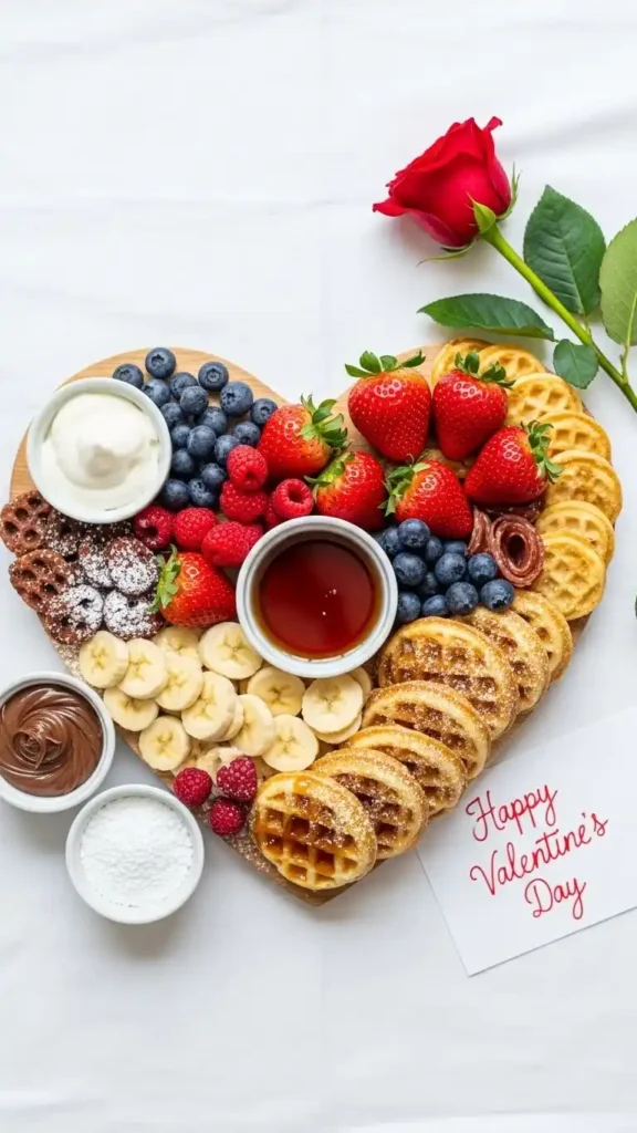 valentines-breakfast-in-bed-waffle-board