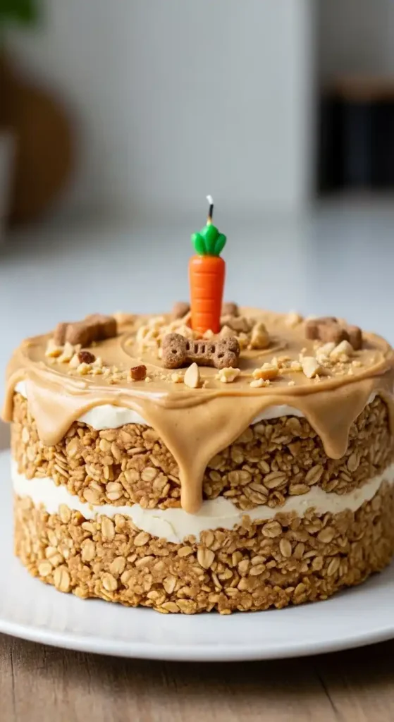 no-bake-peanut-butter-oat-cake