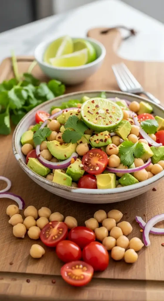 avocado-chickpea-salad