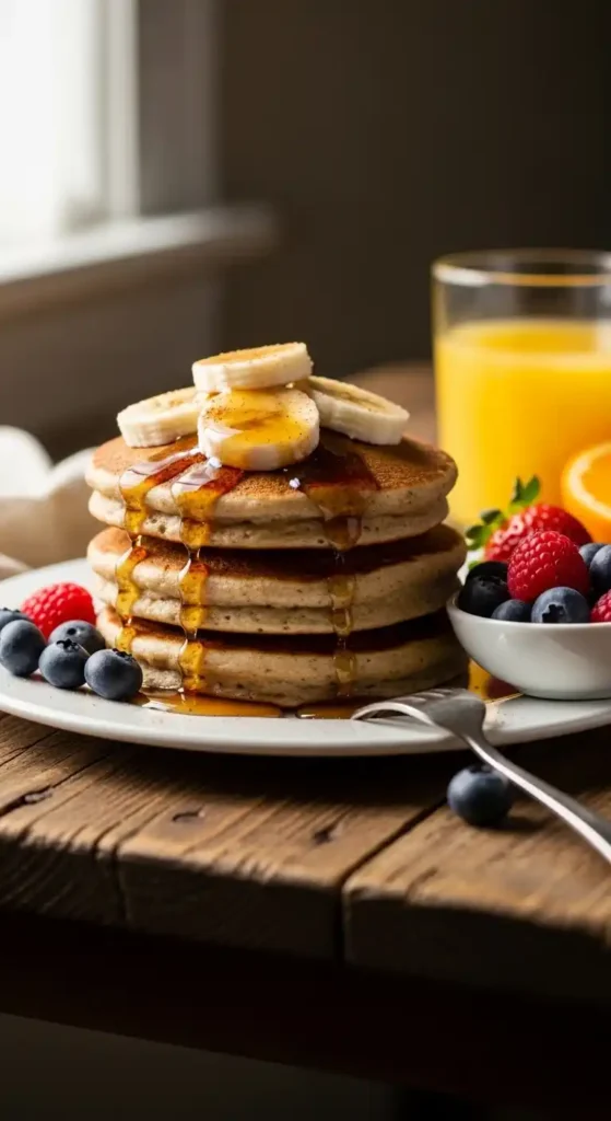 banana-oat-pancakes
